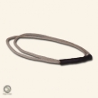 2 Hanf Seile (Kunstledergriff oder Knoten)<br>- lang (1,20 cm)