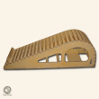 Viparita Dandasana Bench (runde Form) - Anfnger -